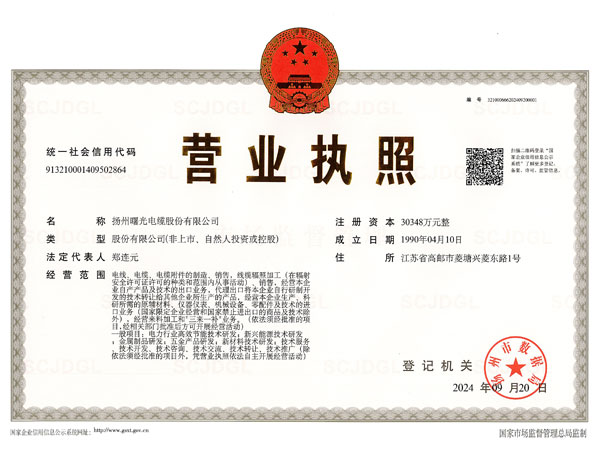 营业执照